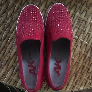 AK Sport Red Sneakers/Slippers